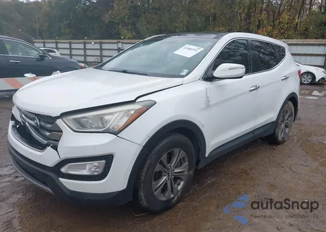 2013 Hyundai Santa Fe Sport from USA, damaged, VIN 5XYZU3LB9DG086936